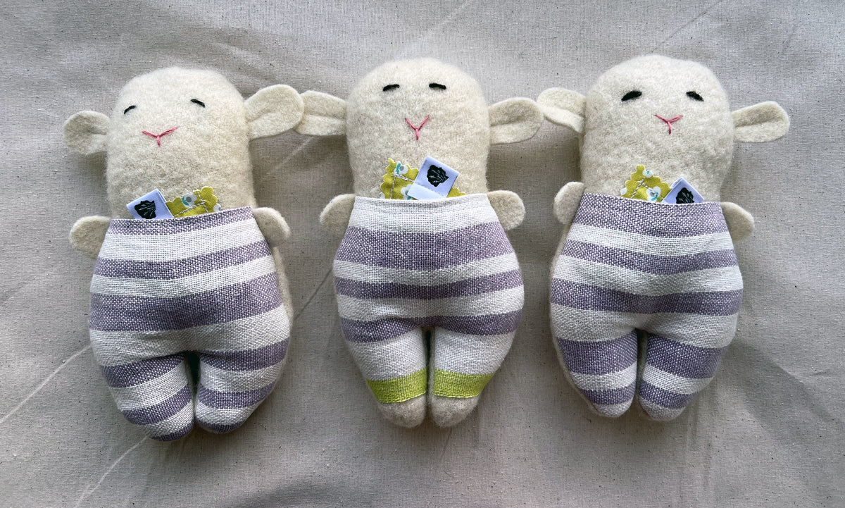 Lavender plush animals on sale